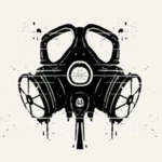 gas mask wallpapers android application logo